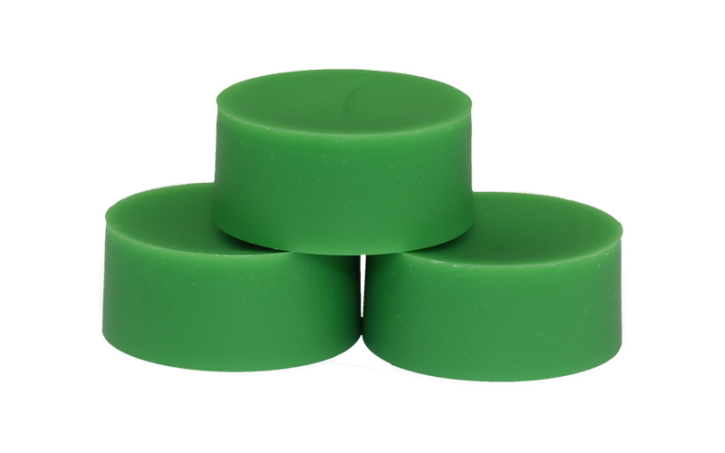 Modellierwachschips CONTACT smaragd – grün (ashfree)