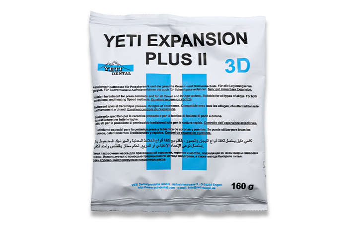 YETI EXPANSION plus II (3D) Pulver (125 x 160g)