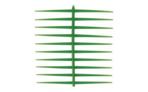 Восковые кламмерные шаблоны / профили кламмеры кольцевые загнутые упаковка содержит: 10 пластин = 200 штук цвет: зеленый
