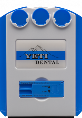 Disque de stationnement avec gratte-glace